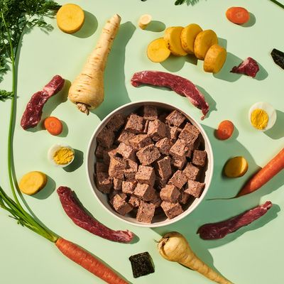 Nourriture humide sans céréales Naturediet Feel Good Agneau 18 x 390g
